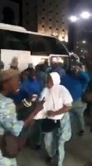 بالفيديو حجاج نيجيريين يعبرون بالرقص عن فرحتهم بوصولهم للحرم المكي