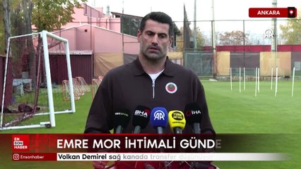 Gençlerbirliği’nde Volkan Demirel, Emre Mor planını açıkladı