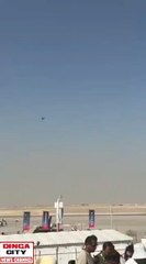 BIG BREAKING NEWS🚨An Indian 🇮🇳 Tejas fighter jet crashed during an aerial display at the Dubai Air Show 2025.