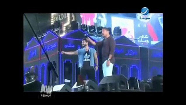 تامر حسني يكشف حقيقة خلافاته مع زوجته بسمة بوسيل.. في هذا الفيديو
