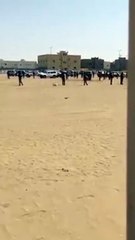 عفو وتنازل مواطن سعودي عن حقه من قاتل ابنه وسط دعوات الحضور بساحة القصاص بمكة المكرمة