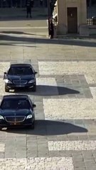 Los reyes Felipe y Letizia, acompañados de sus dos hijas presiden la imposición del Toisón de Oro en el Palacio Real de Madrid.