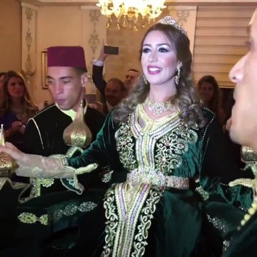 بالفيديو.. جنّات تتزوّج وتقيم حفل زفاف ذي طابع مغربي