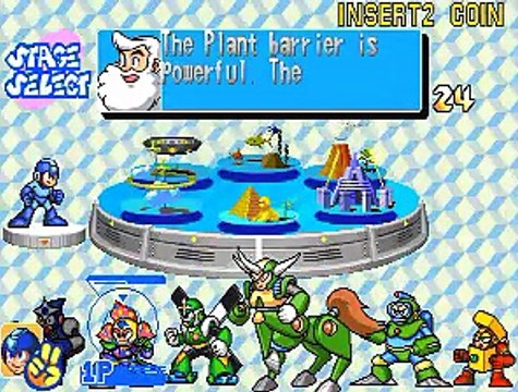 Mega Man 2 The Power Fighters (ARCADE) Megaman Walkthrough