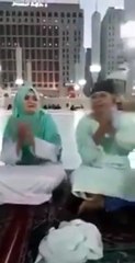بالفيديو زائرات مصريات في الحرم النبوي يقومون بالغناء في ساحة الحرم
