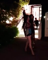 بالفيديو هيفاء وهبي فى "كان" بعد حصولها على اجازة من الحرباية