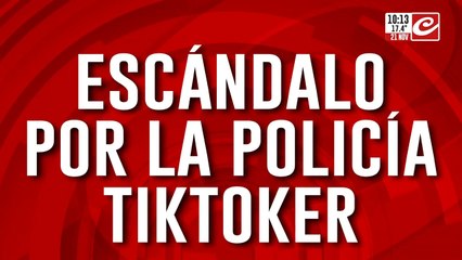 Policía fue suspendida por grabar contenido hot con el uniforme puesto