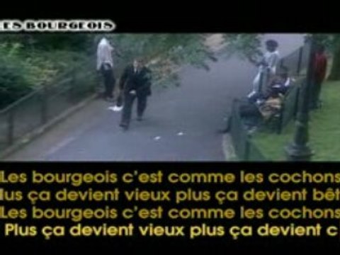 Karaoke jaques brel Les bourgeois