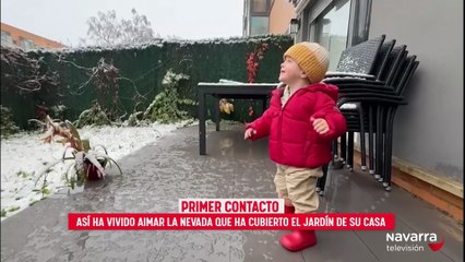 Una nevada que Aimar nunca olvidará