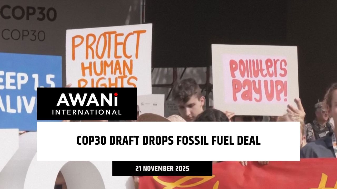 COP30 draft drops fossil fuel deal