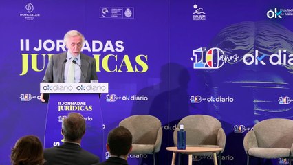 Eduardo Inda cierra las II Jornadas Jurídicas de OKDIARIO: "El Supremo ha puesto límites al despotismo de Sánchez"