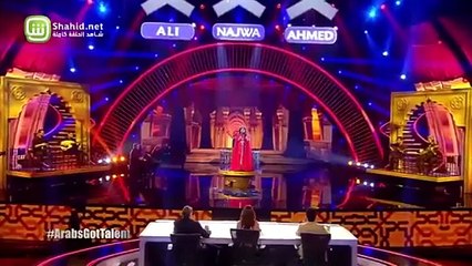 بالفيديو: المغربية عبير العابد تبدع وتصل إلى التصفية النهائية في Arabs Got Talent