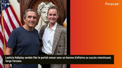 Laeticia Hallyday franchit un cap avec Serge Versano, son nouveau compagnon milliardaire de vingt ans son aîné