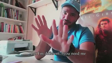 سعودي يحاول إقناع ممثل عالمي بموهبته عبر الإنترنت