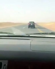 بالفيديو: مركبة ساهر  تسير بسرعة 160 كم على طريق بالرياض وتثير الجدل