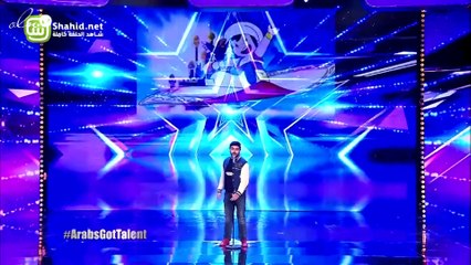 سعودي يقلّد علي جابر بإتقان يبهر لجنة تحكيم Arabs Got Talent
