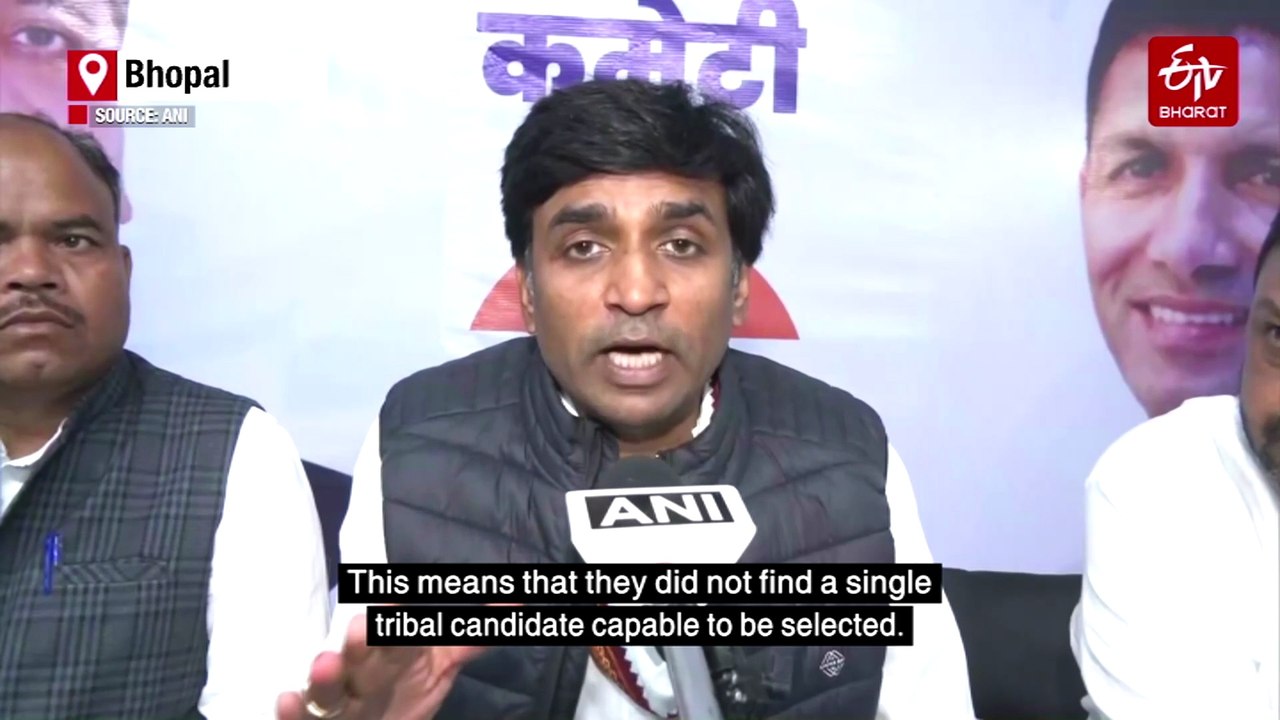 Tribals Are Suffering Under BJP Rule: All India Adivasi Congress Chairman Dr Vikrant Bhuria