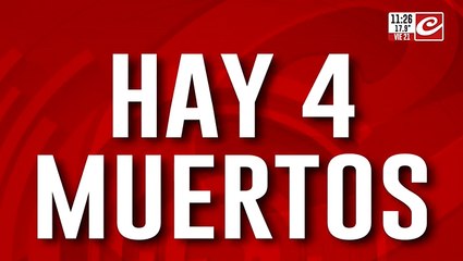 Choque fatal sobre la ruta 22: hay varias personas muertas