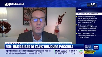 USA Today : Fed, une baisse de taux toujours possible, par John Plassard - 21/11