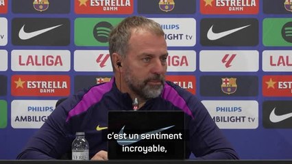 Barcelone - Flick : "Revenir au Camp Nou, un sentiment incroyable"