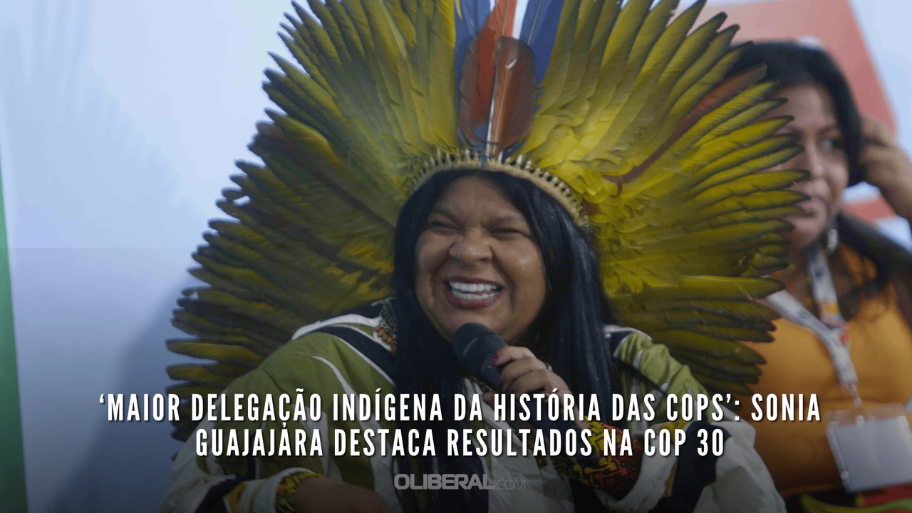 ‘Maior delegação indígena da história das COPs’: Sonia Guajajara destaca resultados na COP 30
