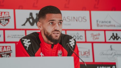 Amiens SC - EAG : le point presse de Sohaib Naïr