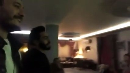 شاهدي فرحة تامر حسني بفوز المنتخب المصري ...فيديو لن ترغبي أن يفوتك!!