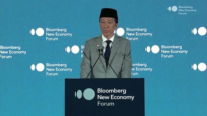 Indonesia's Joko Widodo at Bloomberg New Economy Forum