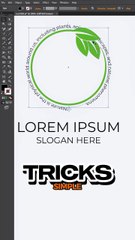 Trik sederhana, cara buat teks melingkar.