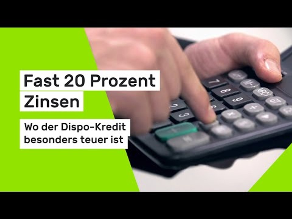 Fast 20 Prozent Zinsen - wo der Dispo-Kredit besonders teuer ist