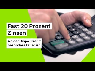 Fast 20 Prozent Zinsen - wo der Dispo-Kredit besonders teuer ist