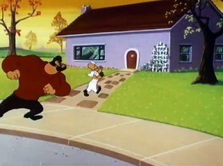 Floor Flusher (1954) 🧹  Hilarious Popeye Cartoon