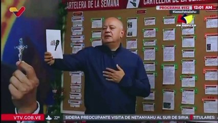 Diosdado negó posibles reuniones con Estados Unidos