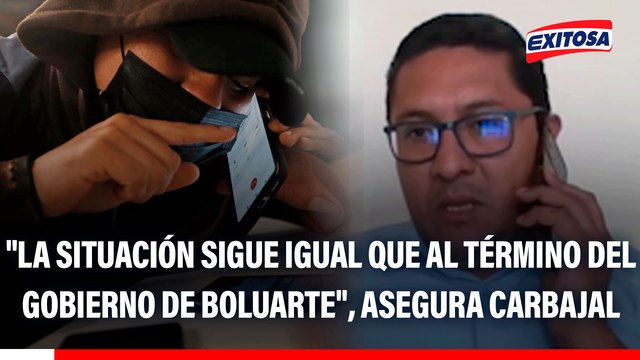 Inseguridad ciudadana: La situación sigue igual que al termino del gobierno de Dina Boluarte , asegura especialista