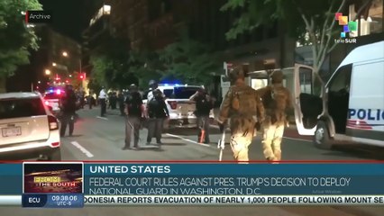 United States, Federal Court rules against pres. Trump's decision to deploy National Guard