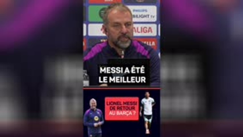 Mercato Barça : Hansi Flick veut-il entraîner Lionel Messi ? "Pourquoi pas !"