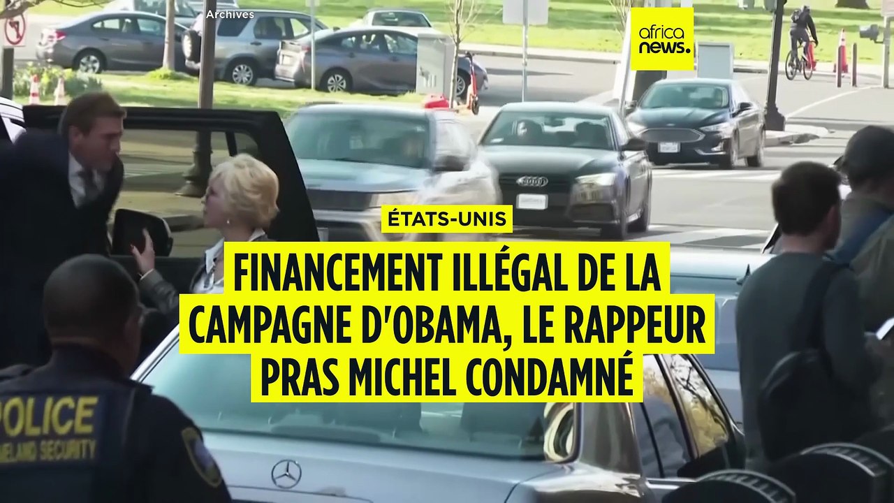 Pras, des Fugees, condamné pour financement illégal de la campagne d'Obama