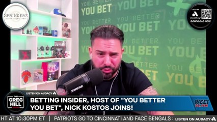 Betting Insider Nick Kostos Joins! (Burrow) "Probably going to play"