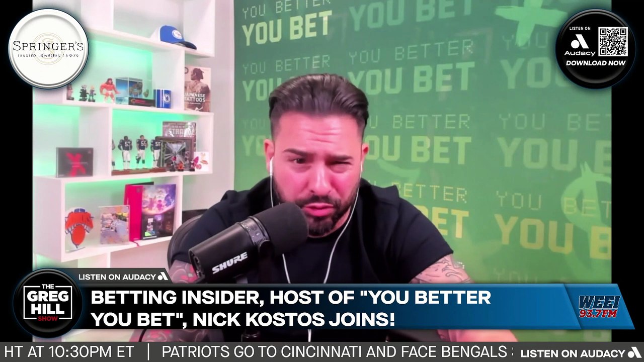 Betting Insider Nick Kostos Joins! (Burrow) "Probably going to play"