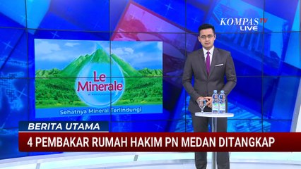 4 Tersangka Pembakaran Rumah Hakim PN Medan Ditangkap, Mantan Sopir Jadi Aktor Utama