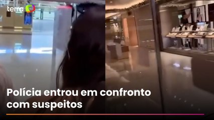 Joalheria é alvo de assalto em shopping de Campinas