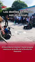 🤯 En redes se viralizó la creatividad de las mamás que se lucieron con los disfraces del desfile de la Revolución Mexicana… ¡hubo de todo, hasta tanques!