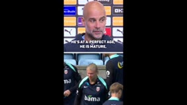 Guardiola excited to see ‘incredible’ Haaland grace World Cup