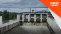 Aras air tinggi, pintu empangan Timah Tasoh dibuka