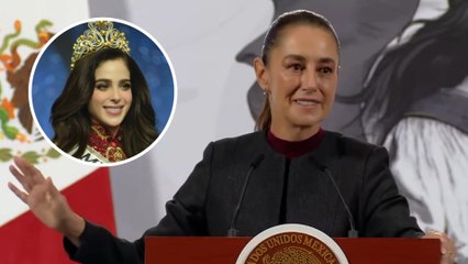 Claudia Sheinbaum manda mensaje a Fátima Bosch tras coronarse como Miss Universo 2025: "Me gusta que alza la voz"