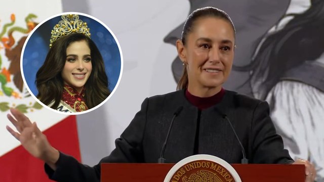 Claudia Sheinbaum manda mensaje a Fátima Bosch tras coronarse como Miss Universo 2025: Me gusta que alza la voz
