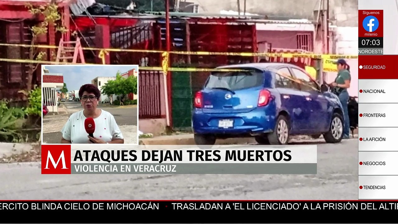 Jornada de violencia en Tuxpan, Veracruz, deja tres personas muertas