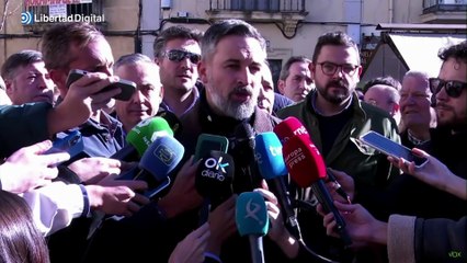 Abascal carga contra Sánchez: "El fiscal general dependía del capo de la mafia, Pedro Sánchez"