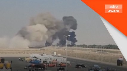 Juruterbang maut jet terhempas ketika pertunjukan udara