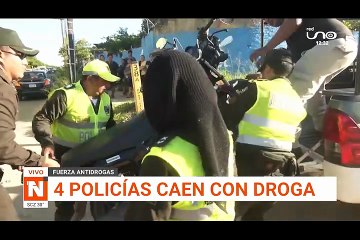 "Iban a realizar una transacción": Fiscalía sobre policías aprehendidos con droga